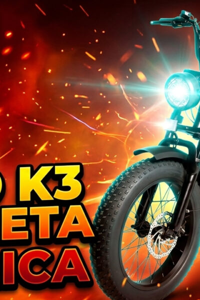 bicicleta elétrica Nado K3 750w aro 20 com bateria 48v e pedal assistido