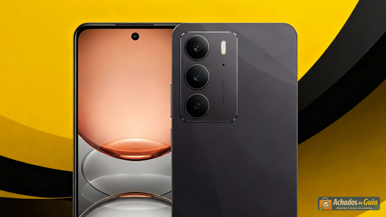 realme C75 — smartphone com tela de 6,72 polegadas e câmera de 50 MP