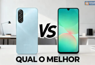 Samsung A17 vs A26 comparativo frente a frente em 2026