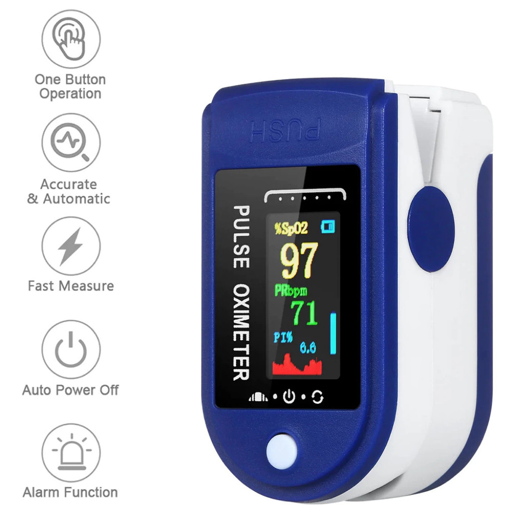 Monitor de Oxímetro Digital para Dedo com Display LED Garantia de Qualidade