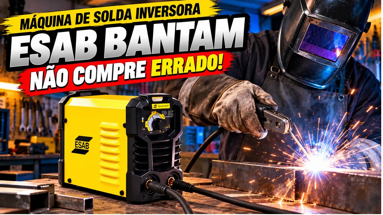ESAB Bantam 2.5 é Boa ou Furada? Veja Antes de Comprar