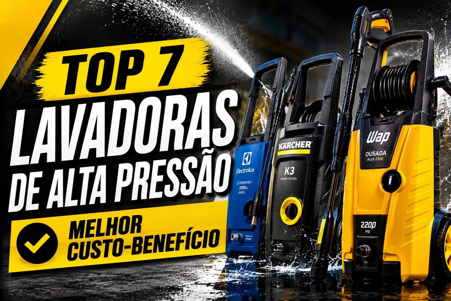 Melhores lavadoras de alta pressão de 2026 com melhor custo-benefício