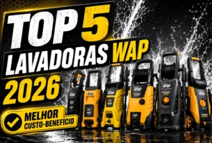 As melhores lavadoras de alta pressão WAP de 2026 com melhor custo-benefício