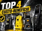 Qual lavadora de alta pressão comprar em 2026 entre os modelos WAP, Kärcher e Vonder.
