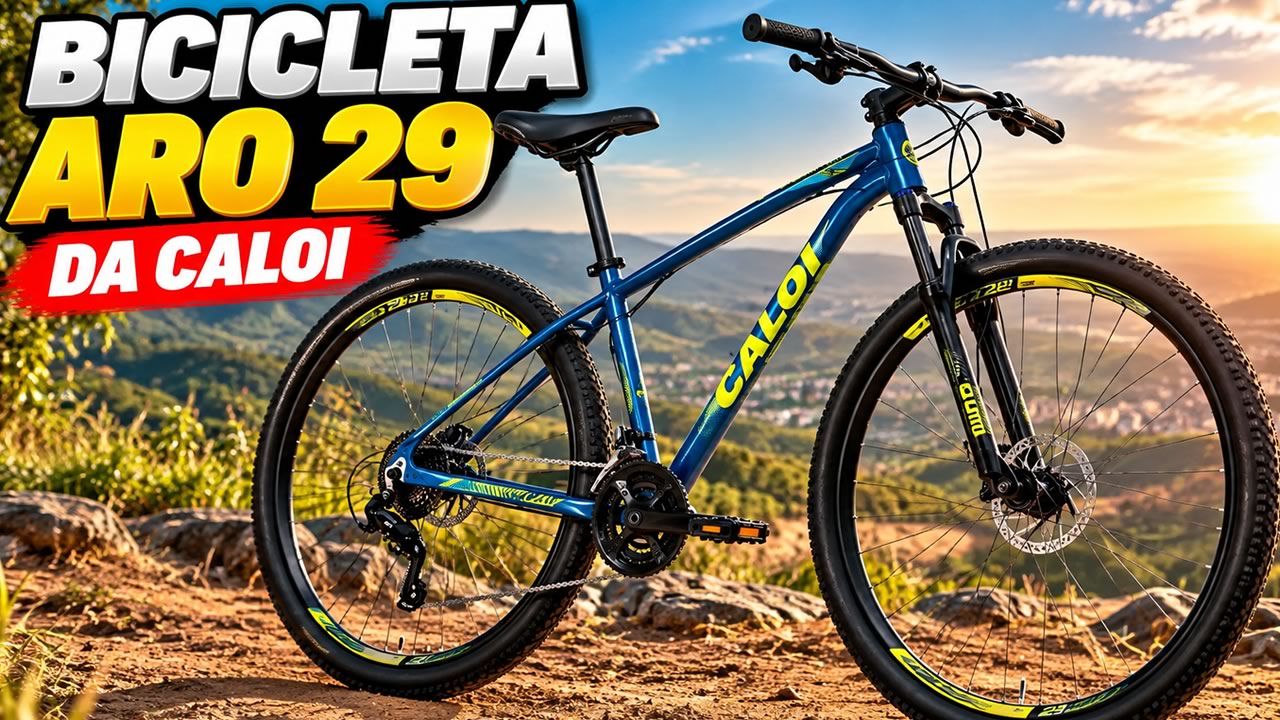 Bicicleta Aro 29 Caloi 