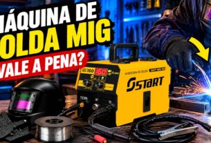 Máquina de Solda MIG 160A 3 em 1 É Boa? Review 2026